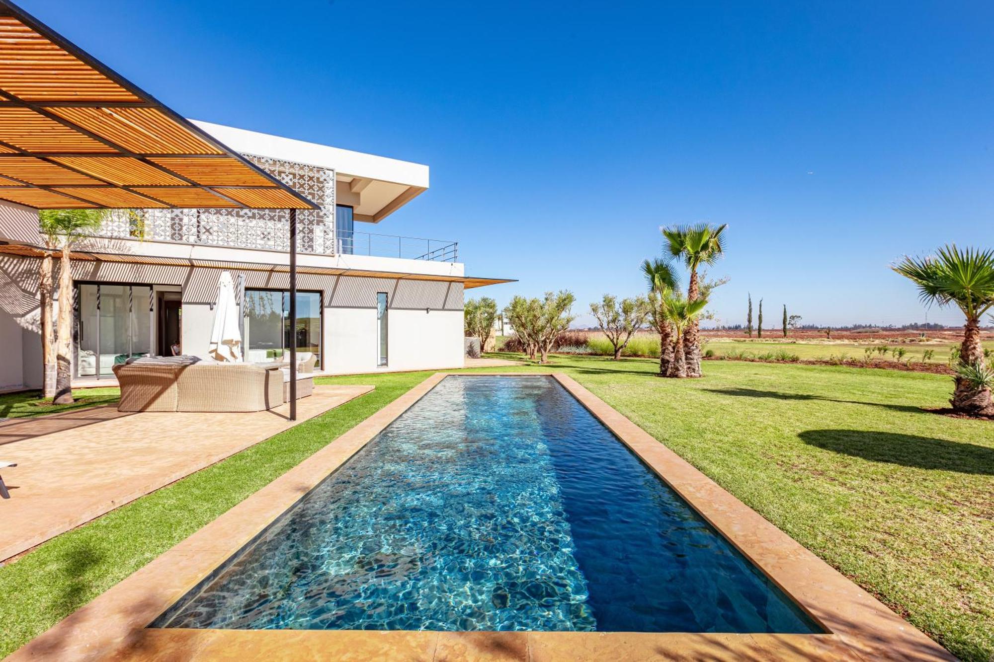 Amelkis, Villa Luxe Front Golf Marrakesh Bagian luar foto