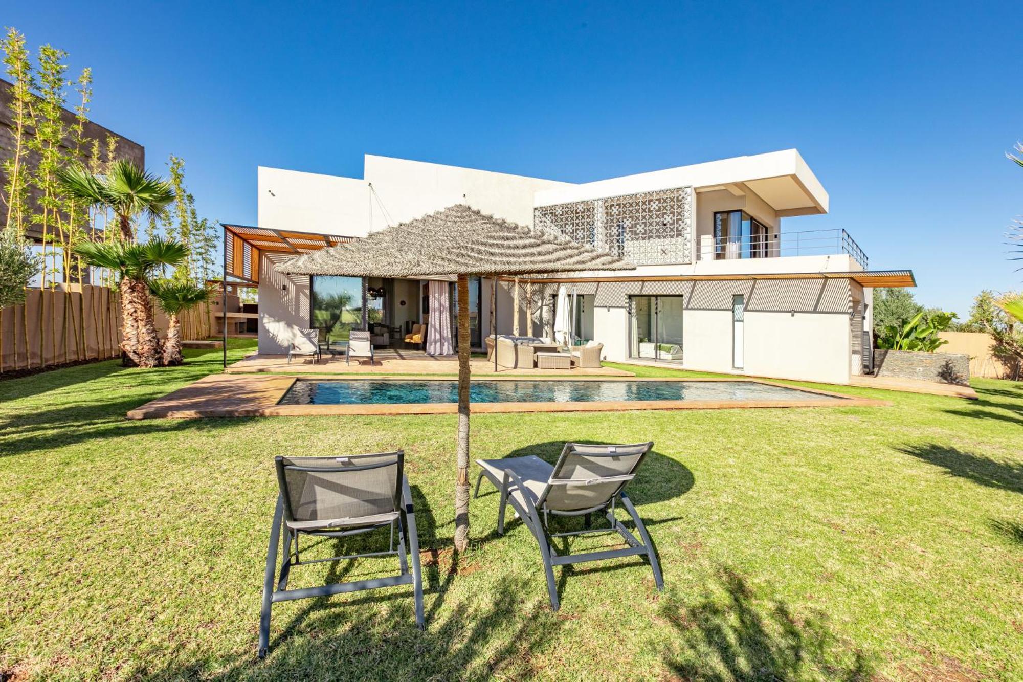 Amelkis, Villa Luxe Front Golf Marrakesh Bagian luar foto