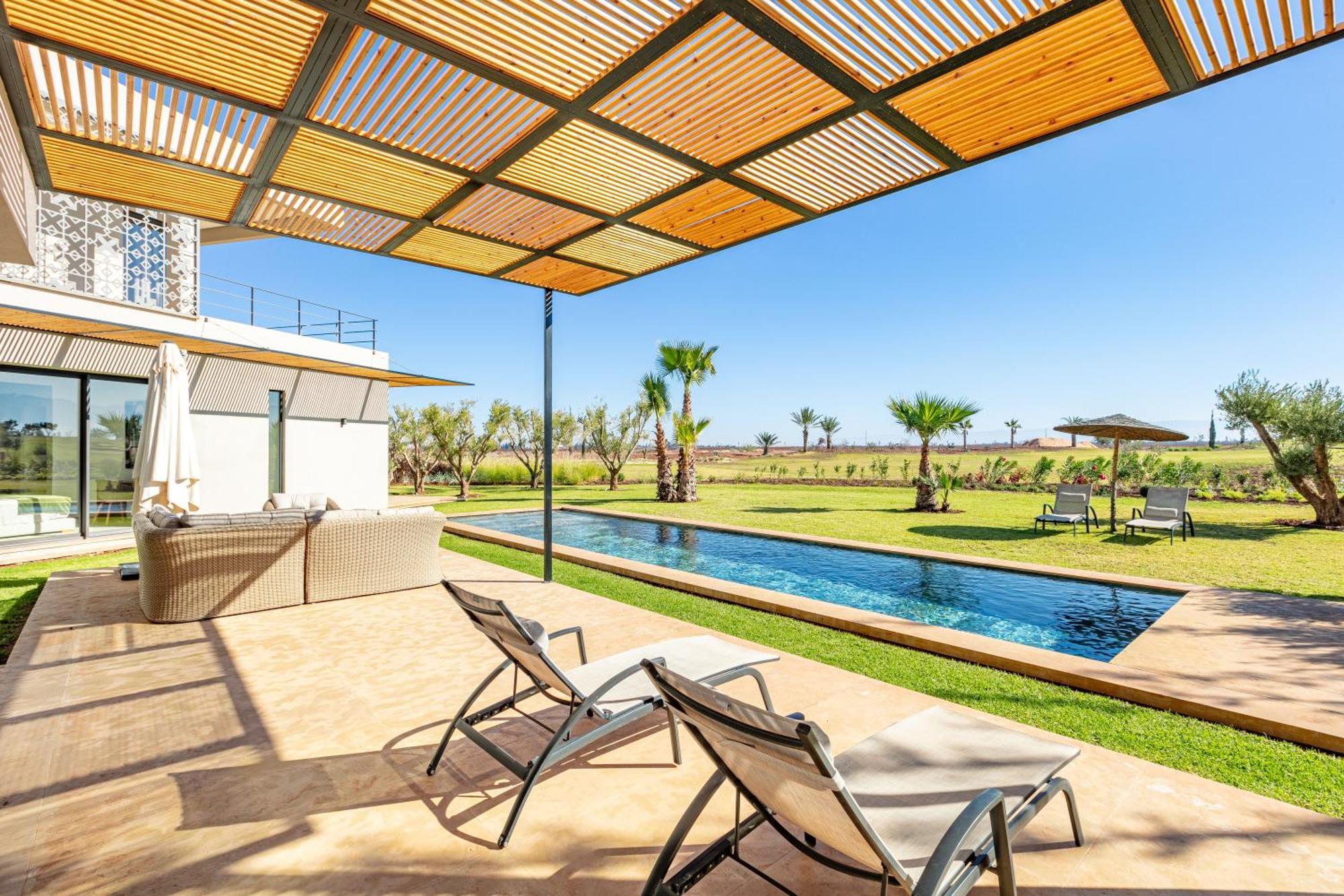 Amelkis, Villa Luxe Front Golf Marrakesh Bagian luar foto