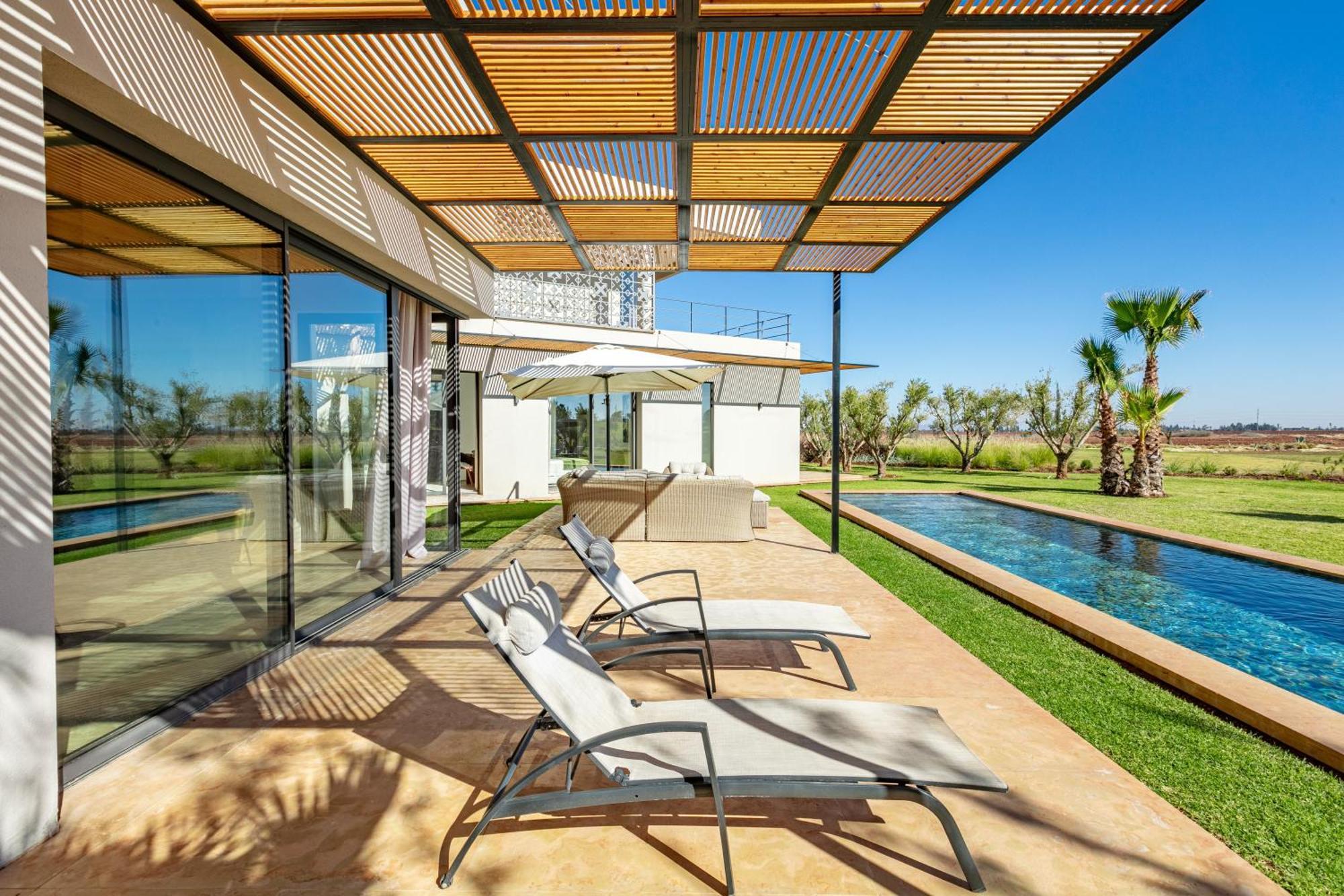 Amelkis, Villa Luxe Front Golf Marrakesh Bagian luar foto