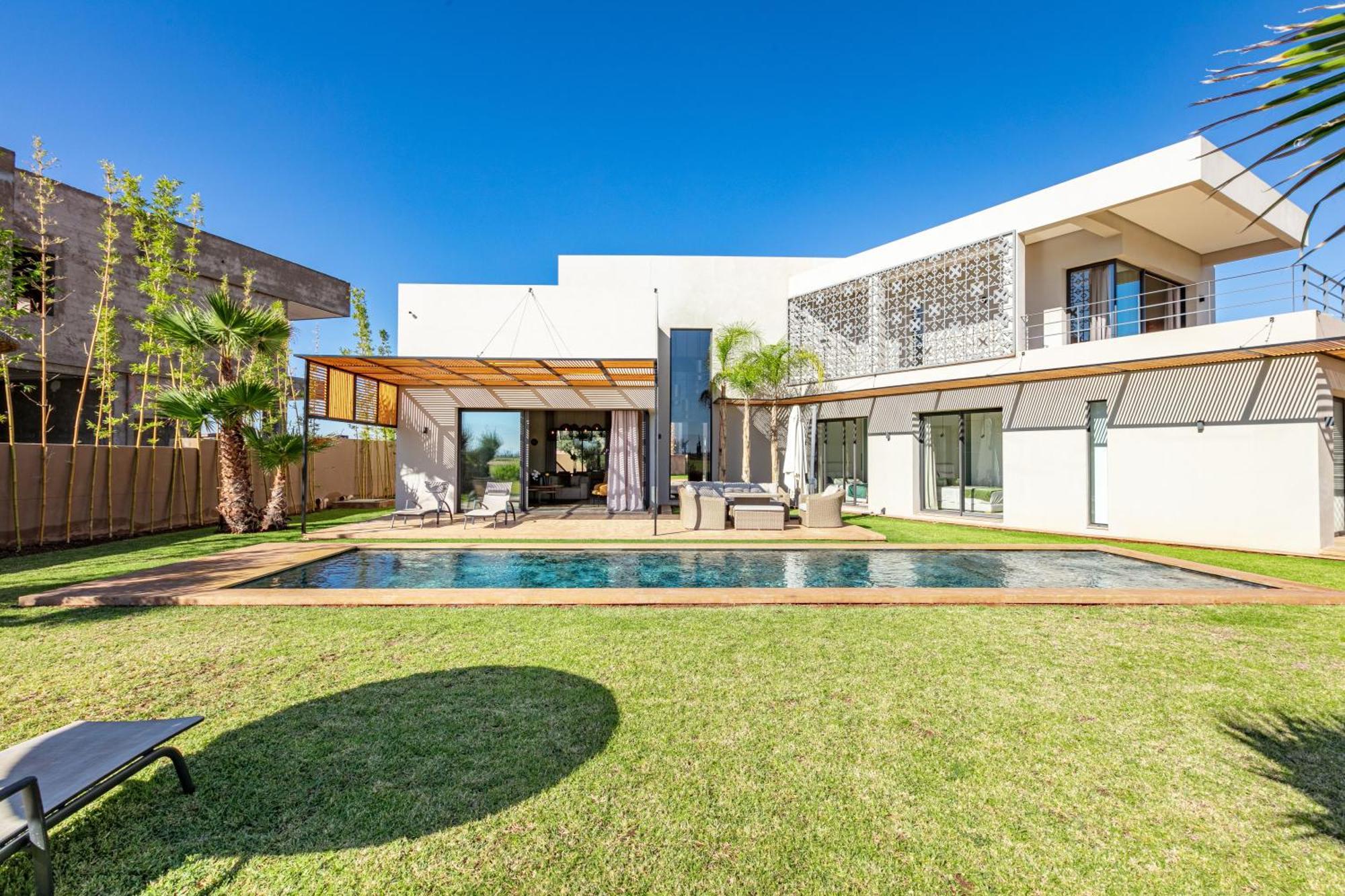 Amelkis, Villa Luxe Front Golf Marrakesh Bagian luar foto